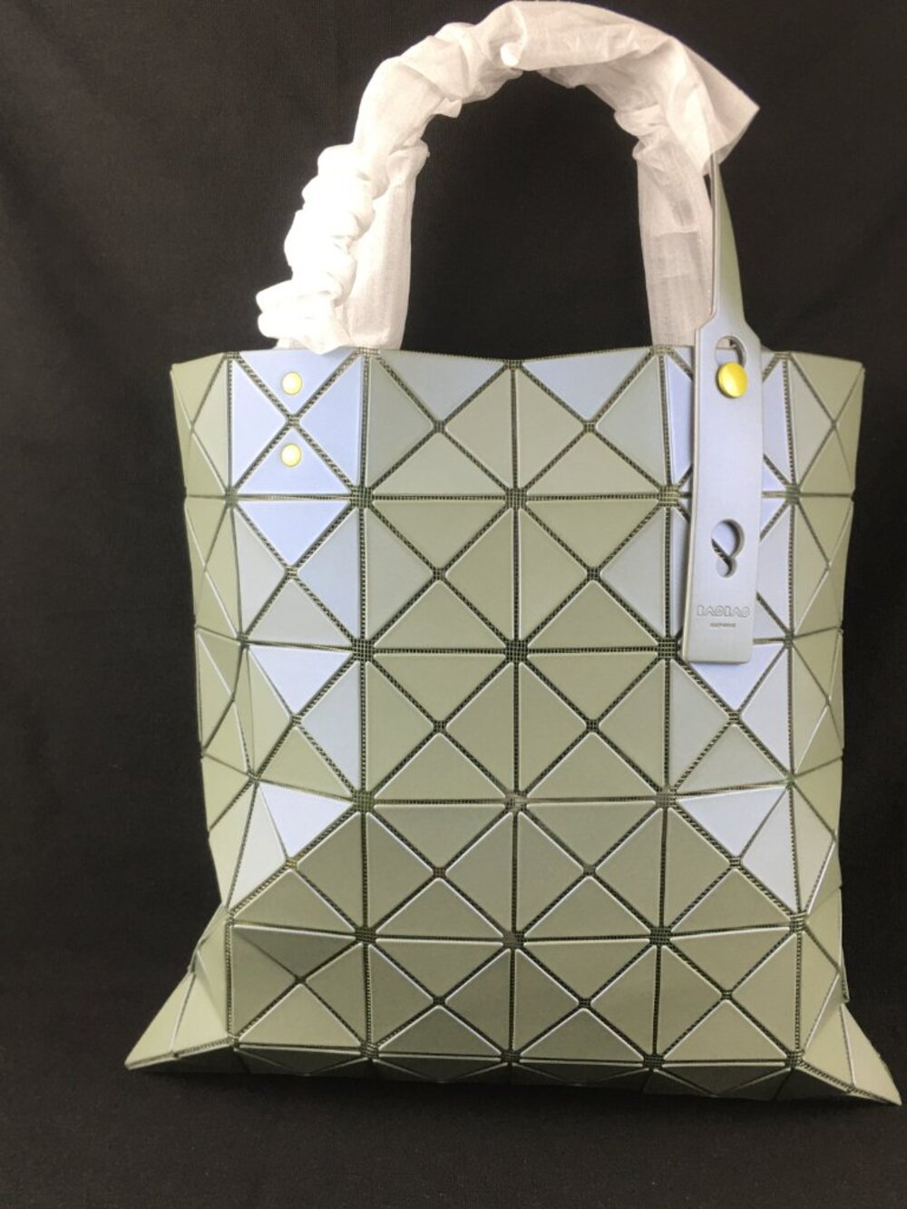 Brand New Issey Miyake Bao Bao Lucent Tote Bag Green - Picture 2 of 10